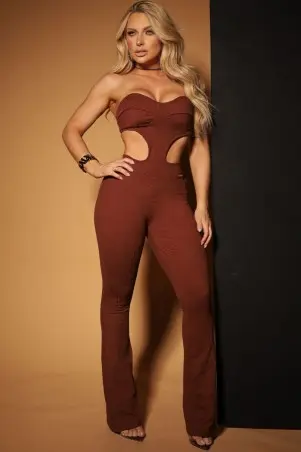 Mocha Beauty Jumpsuit