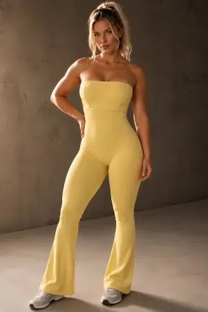 Macacão Ribbed Flare S/E