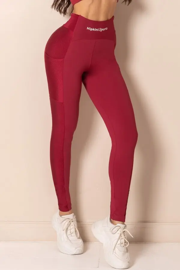 Legging Horizon Carmin Com Silk S/E Legging Horizon Carmin Com Silk S/E