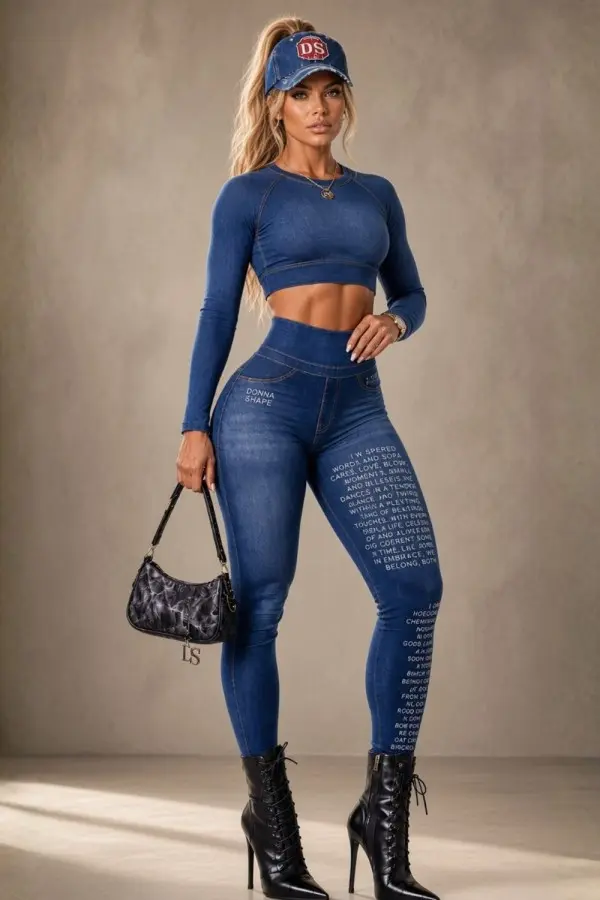 Conjunto Donna Shape Denim Desire S/E