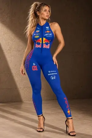 Macacão Donna Shape Ziper Grip Velocity C/E