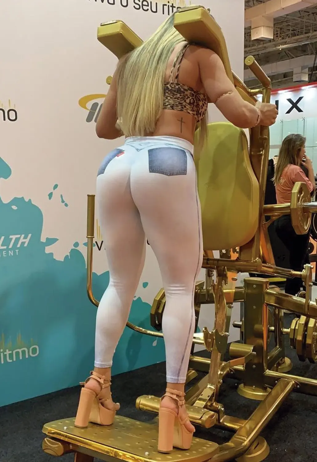 Legging Light Fake Jeans Legging Light Fake Jeans