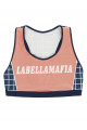 LabellaMafia Printed Grid Top