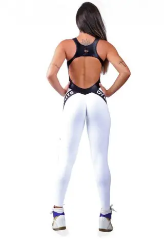 Dynamite Suplex White Blazing Jumpsuit Dynamite Suplex White Blazing Jumpsuit