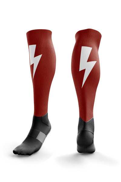Red Flash Socks