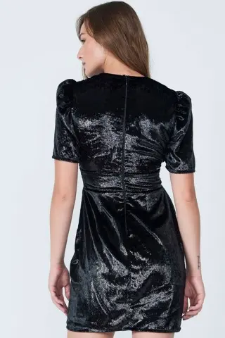 Colcci Short Dress V Neckline