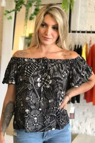 Colcci Gypsy Bones Blouse