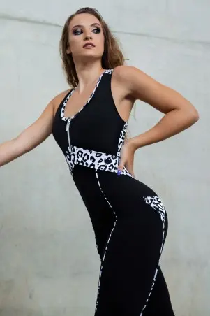 Dynamite Scratches Fitness Jumpsuit