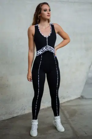 Dynamite Scratches Fitness Jumpsuit
