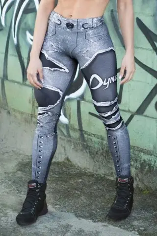 Dynamite Placebo Black Denim Legging